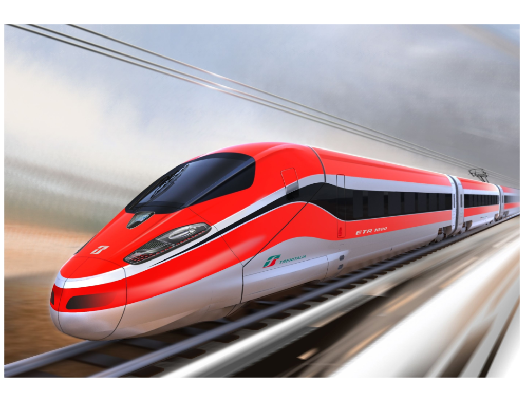 Trenitalia Frecciarossa usa prese elettriche 4box