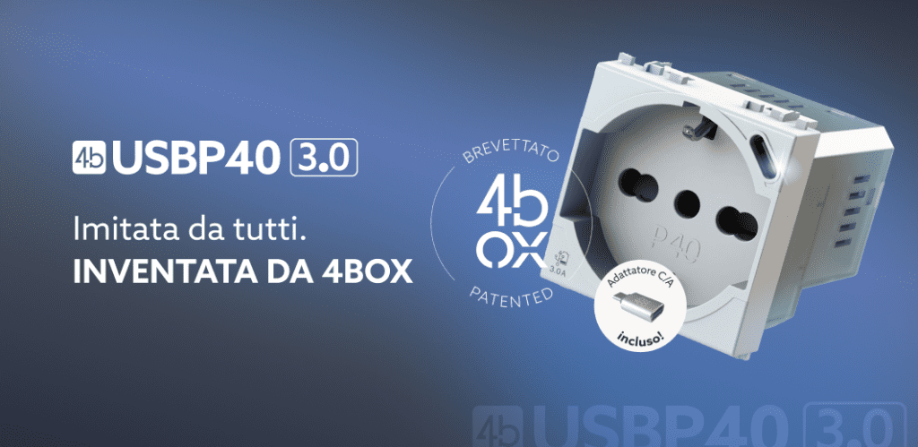 presa USB da incasso