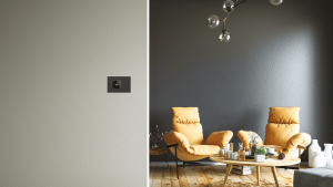 Cronotermostato WiFi da incasso Swipe integrato nell’impianto elettrico domestico per la gestione della smart home